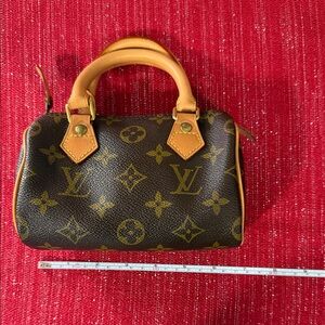 Louis Vuitton Monogram Mini nano Speedy